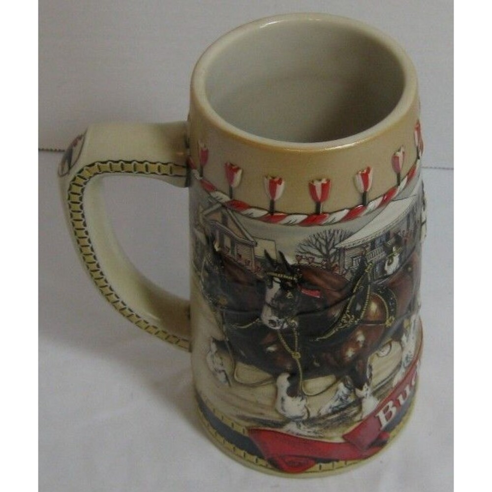 Budweiser Clydesdales "B" Series Limited Edition Beer Stein Mug Breweriana